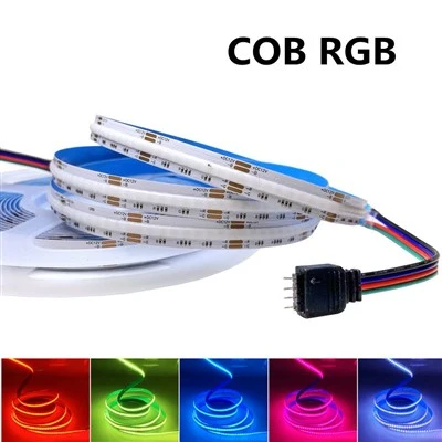 12 V/24 V RGB COB LED-Lichtstreifen